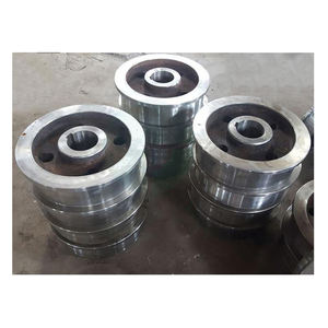 Densen Op Maat Gesmede Heavy-Duty Gelegeerd Stalen Railwiel Voor Wagen Op Spoor, Smeedwerk Portaalkraanwiel - Product Image 1