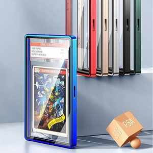 แผ่นโชว์การ์ดอลูมิเนียมเกรดการ์ดแม่เหล็กพร้อมขาตั้ง - Product Image 6