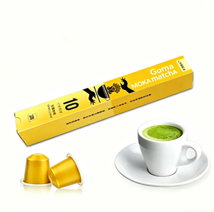 Matcha Espresso Capsules Pure Ceremonial Grade Powder for Vertuo Next Machines with Freshness Seal OEM Custom Packaging - Product Image 1