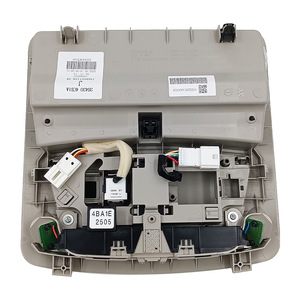 Lumière de toit de voiture pour Nissan X Trail Teana Murano Sylphy 2013 2018, lampe de lecture intérieure avant ABS blanc cassé - Product Image 4