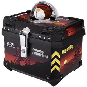 Boîte de transport pour <span class=keywords><strong>chien</strong></span>, sacoche de moto, sacoche de transport pour chat, sacoches supérieures, grande capacité 45L - Product Image 4