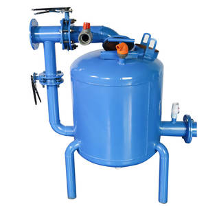 Riego por goteo agrícola metal doble tanque dos malla <span class=keywords><strong>grava</strong></span> filtro de agua - Product Image 2