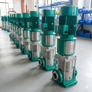 Bomba de Agua Centrífuga Vertical Multietapa <span class=keywords><strong>CDL20</strong></span> de 7.5 HP, Alta Presión, Hierro Fundido y Acero Inoxidable, para Edificios Comerciales, Venta al Por Mayor - Product Image 6