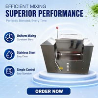 Mélangeur à cuve industriel pour poudres sèches – Mélangeur de poudre fine pour aliments, céréales, herbes, cosmétiques – Utilisation en ligne de mélange par lots