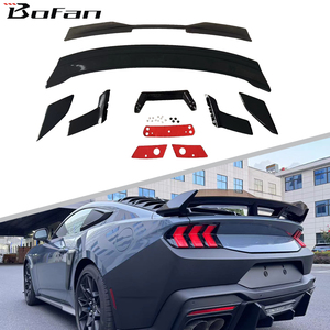 Sản phẩm độc quyền GT phong cách phía sau cánh Spoiler bóng đen mờ đen cho Ford Mustang tối ngựa 2023-2024 - Product Image 2