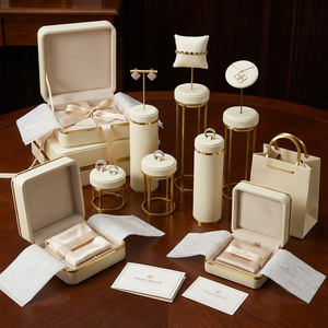 Jewelry Packaging <b>Grey</b> Metal Jewelry Display <b>Frame</b> High Quality Jewelry Display Stand Necklace Earring Spot Event Shop - Product Image 5