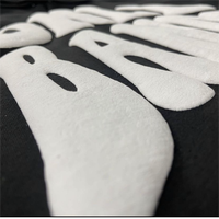 Sweat à capuche surdimensionné sans cordon avec logo personnalisé, imprimé graphique, effet 3D, 450 GSM, 100% coton