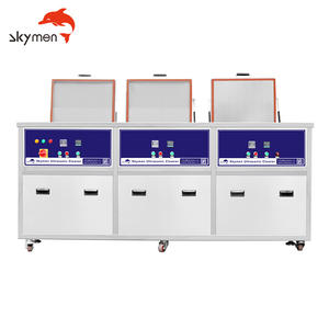 1500L Skymen trois réservoirs nettoyeur à ultrasons Lavadora Ultrasonido engrenage <span class=keywords><strong>carburateur</strong></span> navire écrous pièces huile enlever DPF Machine à laver - Product Image 1