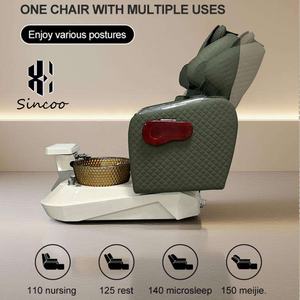 Sillón de Pedicura Profesional de Lujo para Salón, Trono Europeo de Cristal para Manicura de Uñas, Spa de Pies, Silla de Masaje Eléctrica - Product Image 3