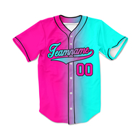 Ventes en gros de chemises de baseball pour hommes brodées sur mesure de haute qualité, maillots de baseball vierges pour hommes, sublimation