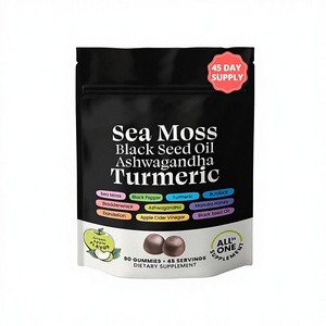 売れ筋食品グレード70%海藻ハーブエキスサプリメントシーモスパウダー90カウントオールインワンサプリメント45日分 - Product Image 1