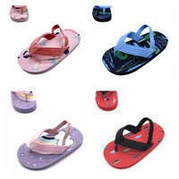 Pantoufles originales de haute qualité avec Logo de marque, pantoufles EVA personnalisées pour enfants, chaussures antidérapantes pour hommes, tongs