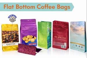 ถุงกาแฟแบบกล่องสั่งทำพิเศษ |   ฐานสี่เหลี่ยม / ฐานแบน |   การพิมพ์แบบ High Barrier พร้อมบริการ OEM - Product Image 4