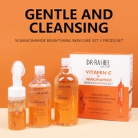 RASHEL Niacinamide Doctor Vitamine C Nettoyant pour le visage Toner Set de nettoyage de la peau 3 pcs/Set