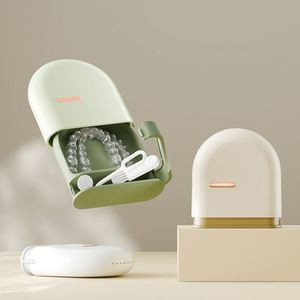 Portable <b>Retainer</b> <b>Case</b> for Adults, Travel Denture and Orthodontic Mouth Guard Storage Box for Dental Clinic Promotional Gifts - Product Image 4