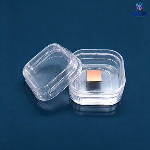 Substrat en cuivre monocristallin carré standard 10*10*0.5mm, plaque de cuivre à tolérance d'<span class=keywords><strong>angle</strong></span> de cristal de précision - Product Image 6