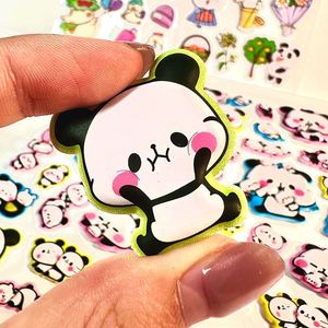 Pegatinas Acrílicas en 3D Coloridas con Relieve, Pegatinas Metálicas Impermeables con Lámina de Perla, Hoja de Pegatinas Promocionales con Logotipo Personalizado - Product Image 4