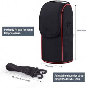 BSCI Factory Waterproof & Shockproof Zoom <b>Camera</b> Lens Pouch <b>Bag</b> with Adjustable Shoulder Strap <b>Camera</b> <b>Bags</b> - Product Image 2