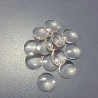 Usine personnaliser acrylique PMMA lentille de collimation lentille biconvexe LED 10mm longueur focale 10mm