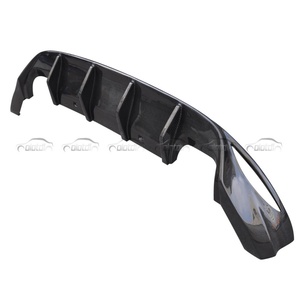 Alerones de Fibra de Carbono Real Estilo O para MK7 GTI 2013-2016, Color Negro Carbono - Product Image 6