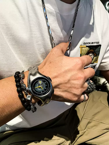 Orologio Vintage Y2K Impermeabile Personalizzato di Lusso in Acciaio di Alta Qualità con Quadrante Luminoso al Quarzo per Uomo - Product Image 6