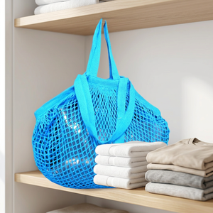 Bolsas de Malla Reutilizables, Ecológicas y Lavables, Bolsas de Red con Logotipo Personalizado al por Mayor para Soluciones de Empaque Comercial - Product Image 1
