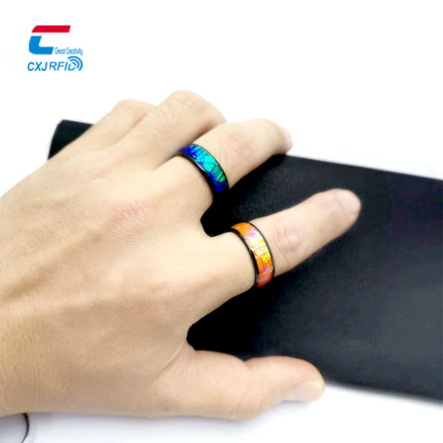 Nfc Open Door Wearable Smart Ring Access Control Rfid Nfc Ring