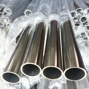 JIS SUS 410 TP304 Welded Stainless Steel Round Pipe SS 304L 316L ERW Stainless Steel Tube PIPES SCH80 SCH40