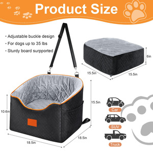 Cama Elevadora para Perros de Nuevo Diseño al por Mayor, Cama Transportadora para Mascotas con Borde Reforzado, Fabricada por un Fabricante de Artículos para Mascotas, Cama Ortopédica Lavable de Espuma para Perros - Product Image 5