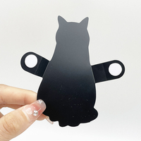 Haute qualité 8 pièces/ensemble amovible 3D pour chat Stickers muraux auto-adhésif PVC belle 3D décor à la maison pour la décoration de la maison