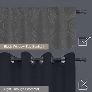 <span class=keywords><strong>Rideaux</strong></span> imprimés OWENIE, occultants, ignifuges, 100% polyester, style moderne <span class=keywords><strong>pour</strong></span> salon, balcon, protection solaire, thermiques - Product Image 2