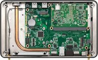 Ordinateur industriel robuste avec châssis renforcé, double LAN, mini PC sans ventilateur, processeur Intel Core I5-8365U, 8 Go de RAM DDR3, 128 Go de SSD