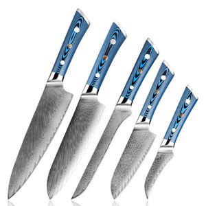 XITUO Damasco cuchillo de acero inoxidable cocina especial afilado conjunto <span class=keywords><strong>cuchillos</strong></span> <span class=keywords><strong>cortar</strong></span> verduras y <span class=keywords><strong>carne</strong></span> suministros de cocina con G10 - Product Image 1