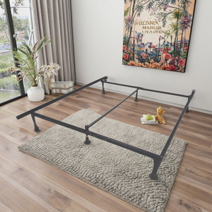 Khung giường kim loại hiện đại có thể gập lại và điều chỉnh từ đôi đến nữ hoàng cho phòng ngủ và phòng khách sạn sử dụng - Product Image 1