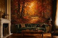 Papier peint mural 3D personnalisé avec cascade de forêt, paysage naturel pour salle de bain, spa, décoration de la maison