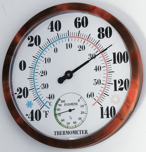 Gelsonlab HSGC-036 <span class=keywords><strong>baromètre</strong></span> <span class=keywords><strong>anéroïde</strong></span> en aluminium de haute qualité de 128mm - Product Image 5