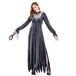 Halloween mujer adulto novia <span class=keywords><strong>bruja</strong></span> vampiro fantasma <span class=keywords><strong>Zombie</strong></span> Cosplay TV y película <span class=keywords><strong>disfraz</strong></span> vestidos - Product Image 2