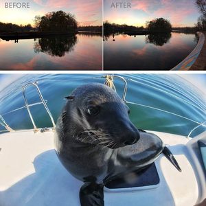 Sirui Đen Phiên Bản Nâng Cấp 170fe Fisheye Macro Điện Thoại Di Động Máy Ảnh Tập Tin Đính Kèm Ống Kính Với Điện Thoại Di Động Ống Kính Clip Adapter - Product Image 5