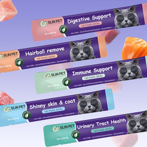 Comida para mascotas 15g Ingredientes naturales Líquido Golosinas Tiras para gatos, Pasta de soporte de inmunidad, Atún, Krill, DHA, Suplementos de taurina - Product Image 5