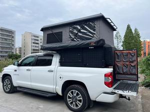 Mini <span class=keywords><strong>Camper</strong></span> Leggero Moderno Slide-in <span class=keywords><strong>4x4</strong></span> con Tetto Sollevabile per Pickup, Guscio con Struttura in Alluminio, Capacità 2 Persone - Product Image 2