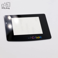 Lentille d'écran en verre NSLikey pour Gameboy Color GBC, lentille d'écran en verre de taille standard