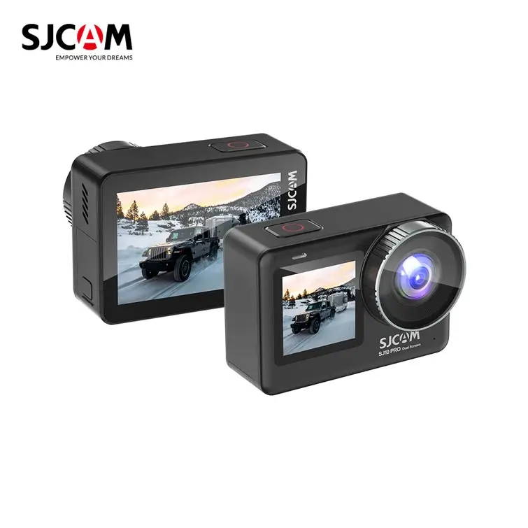 2022 New launch SJCAM SJ10 PRO Dual Screen action camera 4K 60PFS 30M Waterproof WIFI Unti-shake Sports Camera 1200mAh battery