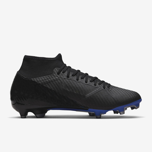 High <b>Ankle</b> Lace Up Football <b>Boots</b> Red Orange Graphic Pattern Upper Firm Stud Outdoor Soccer Shoes - Product Image 3