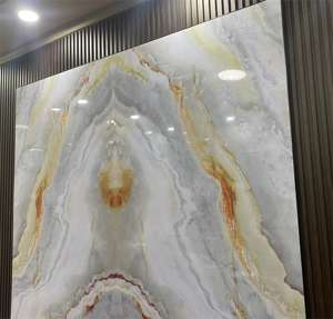 Ultra-Bas <span class=keywords><strong>Prix</strong></span> 4*8 Pieds PVC Marbre Panneau Mural UV Design Moderne Style E1 Formaldéhyde Normes D'émission - Product Image 6