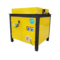 Machine de détartrage de barres d'armature de nettoyant de dérouillage d'acier plat