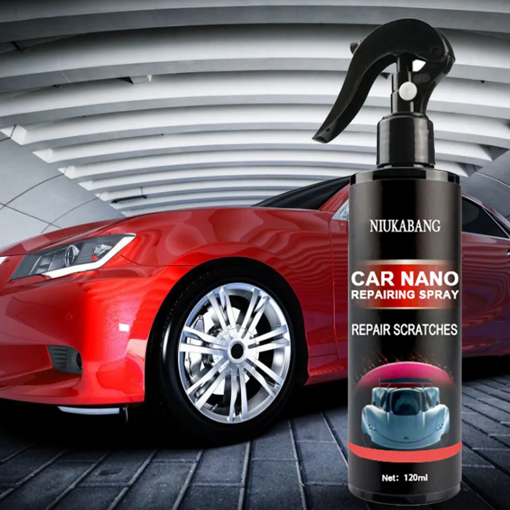 Spray de reparación Nano para coche, productos de Spray para reparación de arañazos, agente de recubrimiento, limpieza de coche brillante, abrigo de cerámica para automóvil, 120ml