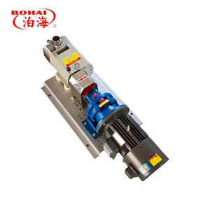<b>Small</b> Food Grade Rotary Lobe <b>Pump</b> SS Cam Rotor Stator Sanitary 3-Phase for Paste Chocolate Mortar Custom OEM - Product Image 1