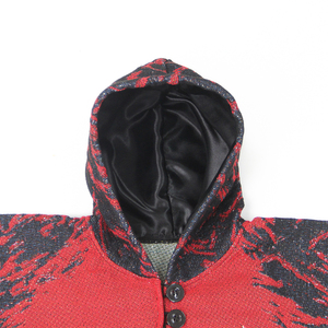Quick Customization Anime Character Pattern Tapestry Poncho <strong>Hooded</strong> Jacquard Woven Unisex Wearable Throw <strong>Blanket</strong> - Product Image 5