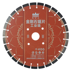 Lama per tagliare denti segmentati a turbina affilata da 500mm-utilizzata per il taglio della lama per sega circolare diamantata in calcestruzzo - Product Image 6