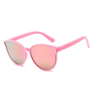 Gafas de Sol Redondas para Niños, Estilo Vintage 2021, Lentes de Espejo Coloridas con Protección UV400 - Product Image 3